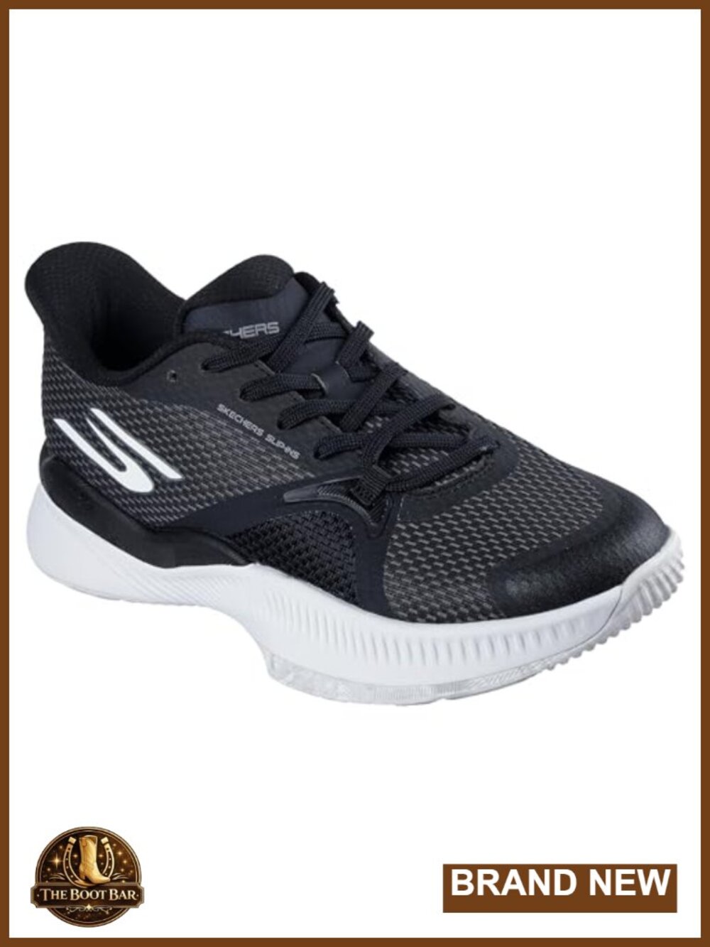 Slip-Ins Tennis State Champ Lace-Up Athletic Shoe Breathable